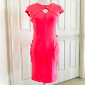 Neon Pink Bodycon Dress